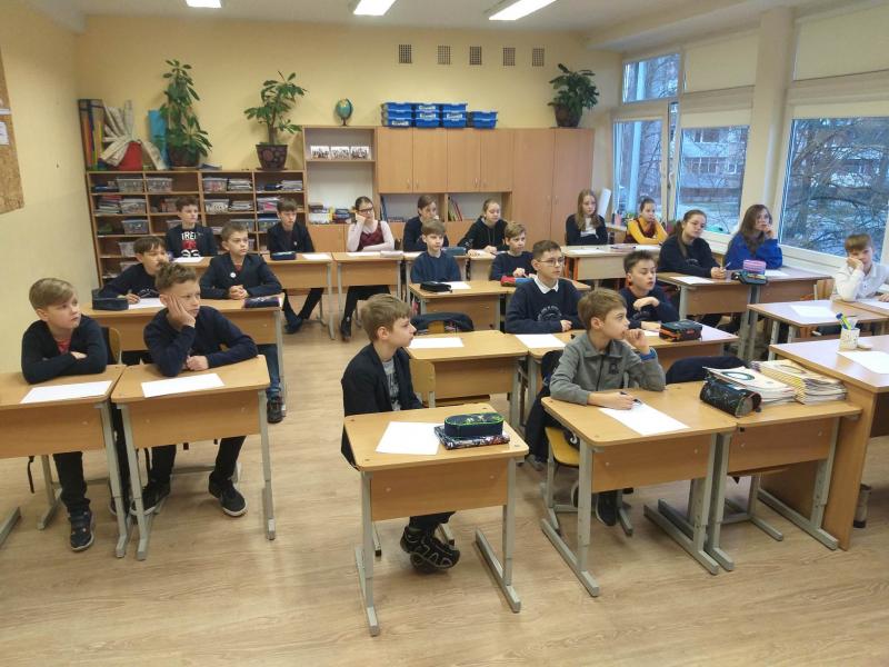 Mokykloje vyko ketvirtų klasių mokinių matematikos olimpiados ,,Skaičiukas - 2023